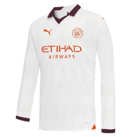 Seconda Maglia Manchester City 2023/2024 Manica Lunga